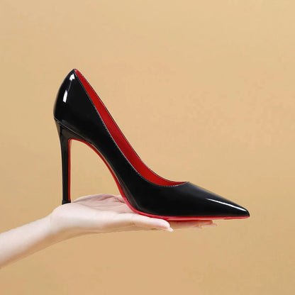 Sexy Pumps Summer Pointed Black Commuter Office Lady High Heels Casual Suitable For Women Wedding