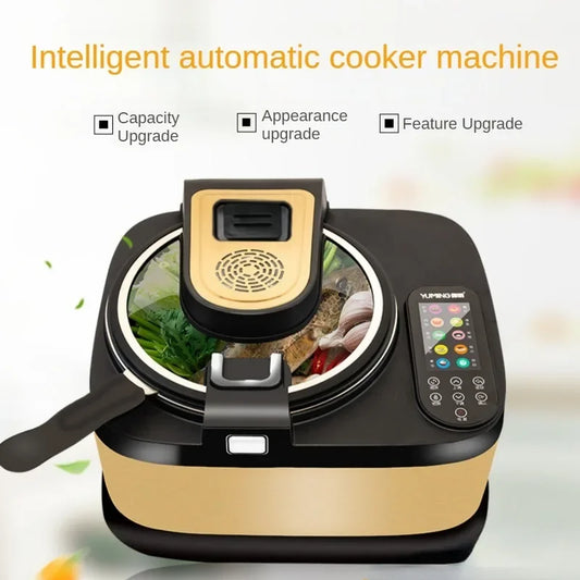 Intelligent Automatic Stir-frying Machine with Free Pan - Kitchen Robot