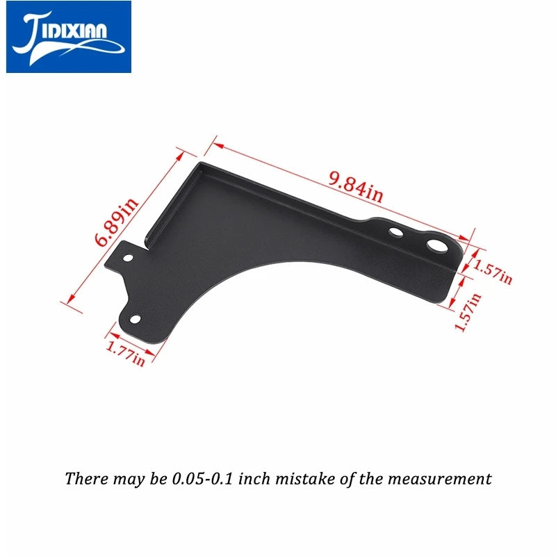 JIDIXIAN Car Tailgate Hinge Spare Tire Antenna Bracket Holder for Ford Bronco 2021 2022 2023 2024 Up Exterior Accessories