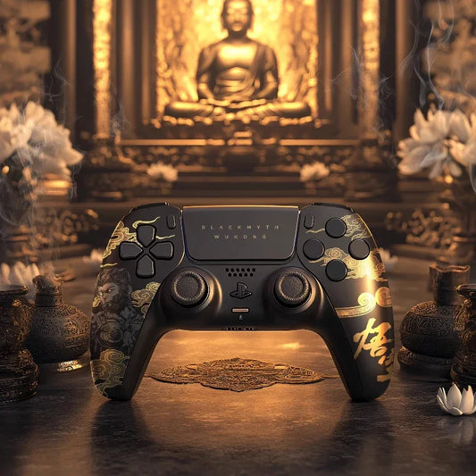 Black Myth Wukong Controller Replacement Ps4/ps5 Controller Shell Cool PC Bluetooth Steam Android IOS Mobile Gaming Accessories