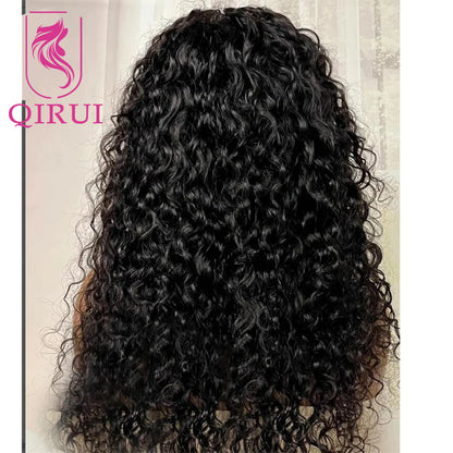 Long Silk Base Full Lace Wig Human Hair Pre Plucked For Women Loose Curly Hand Tied Silk Top Full Lace Wigs Curly