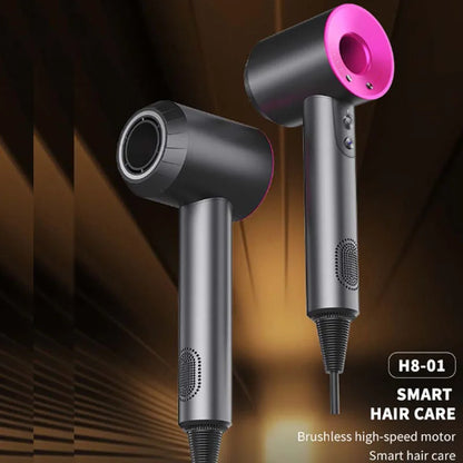 Electric Hair Dryer High-Speed Powerful Home Low Noise Quick Negative Ionic Blow Dryer Hot Cold Wind Salon Hair Styler Tool