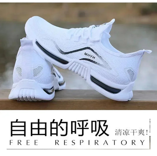 Men Shoes Fashion Yez Slip on Sneakers Male Sport Running Shoes Breathable Training Walking Tennis Shoes