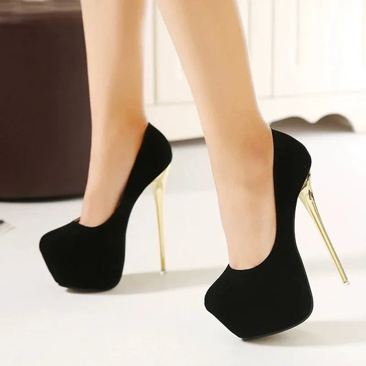 2024 Spring/Summer/Autumn New European and American Fashion Super High Heels Fashion Women's High Heels