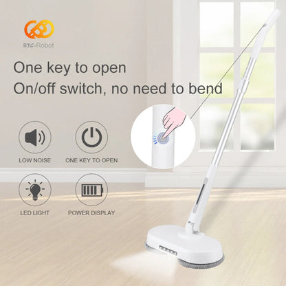 Electric Mop Handheld Wireless Floor Washing And Dry For  Smart Cleaner Home