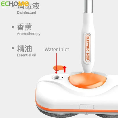 Wireless Electric Floor Mop Spray Mop Electric Floor Cleaner Hand Free Rechargeable Household Helper Cordless Floor Cleaning Mop