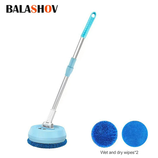 Wireless Mop Electric Water Mop Cleaning Machine Automatic Wet Cleaner 2 in 1 Car Glass Ceiling Doors Windows Floor Home Cleaner