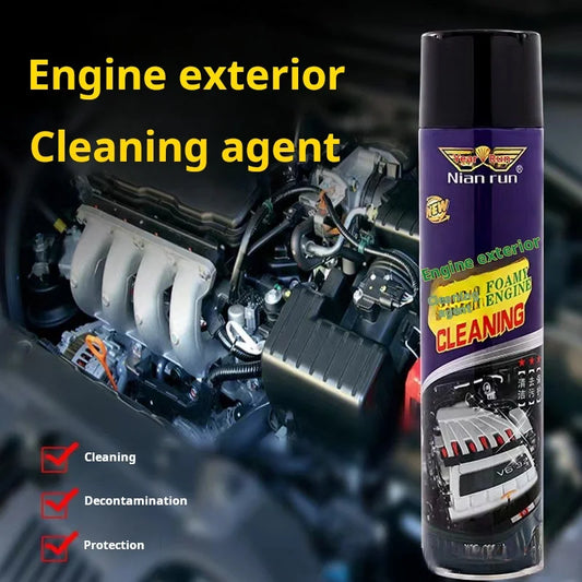 Car engine exterior cleaning agent surface Cabin cleaning Heavy oil oil foam cleaning decontamination car parts