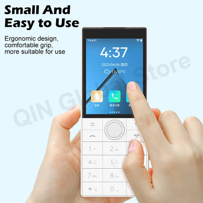 Qin F22 Touch Screen Android 11 No Camera Wifi 2.8 Inch 2+16GB / 3+32GB MTK6739 Bluetooth 1700mAh Battery 480*640 Duoqin Phone