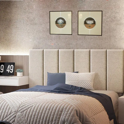 Bed Headboard Sticker Hotel Room Decor Aesthetic Anti-collision Head Board Bedroom Tatami Front Panels Self-adhesive Cabecero