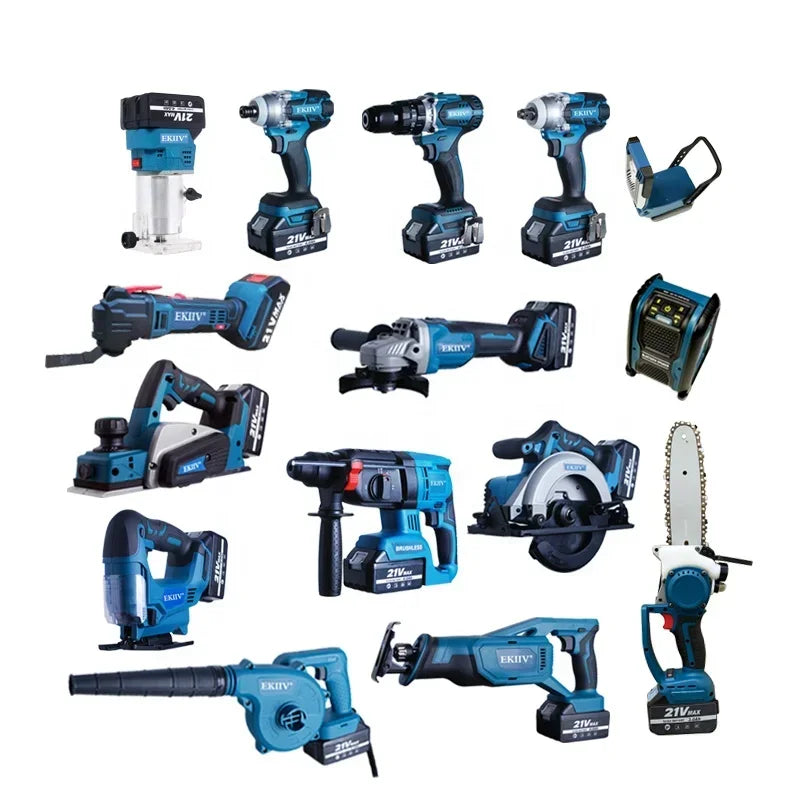 EKIIV power drill tools combo kit cordless combo 20-v max lithium ion cordless combos kits