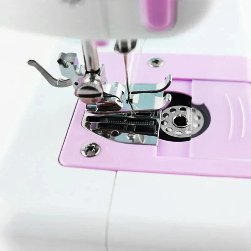 505A Home Electric Sewing Machine Handmade DIY Repair Tool With 12 Built-in Stitches Beginners To Use Thick Edge Locking Machine