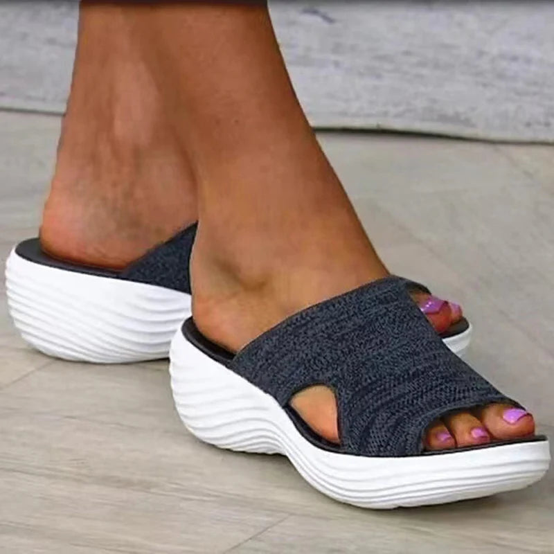 Woman Sandals Shoes Summer Party Shoes Woman Non-Slip Sandals For Women Casual Women Shoe Slip On Female Women Slippers Footwear