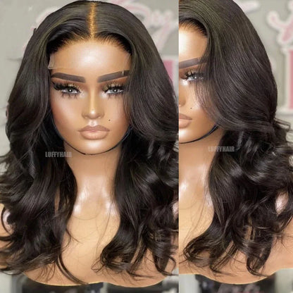 Natural Wave Silk Base Full Lace Human Hair Wigs Peruvian Human Hair Silk Top Full Lace Wig With Pre Plucked Natural Hairline