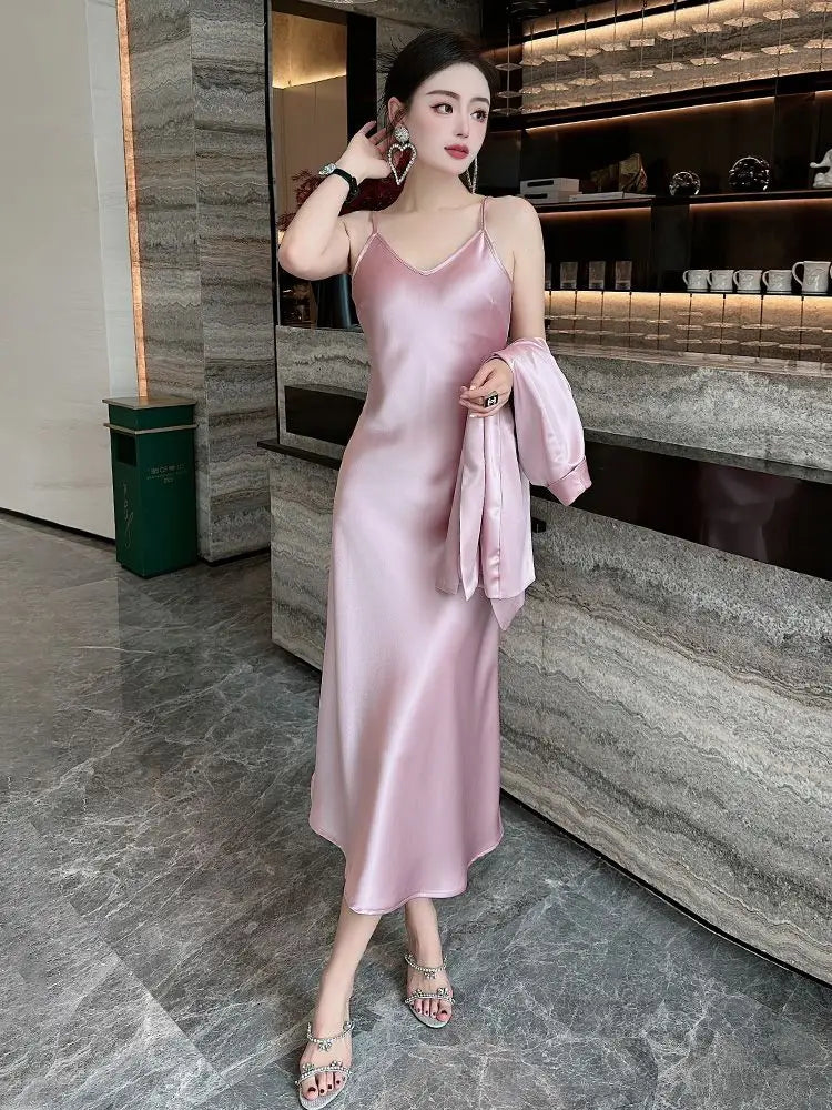 Woman Outfit Dress Suits Office Pink 2 Pieces Sets for Women Korea Clothing New Arrivals Summer Clothes 2024 Top and Bottom Full