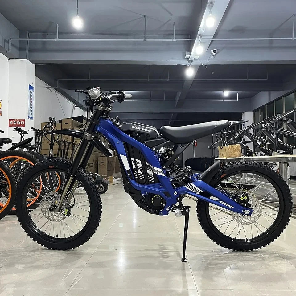 Surron Electric Dirt Bike 60V 6000w Powerful Mid Drive 250NW Torque Electric Bike E DirtBike 40AH Light Bee X Ebike E-Motorcycle