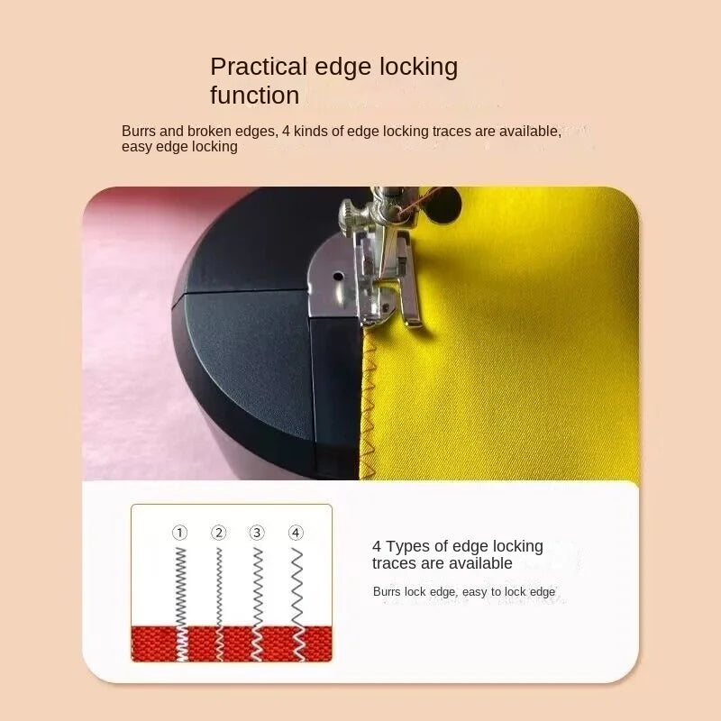 398 Sewing Machine Mini Home Small Seaming Machine Multi-Function Eat Thick Sewing Electric Sewing Machine