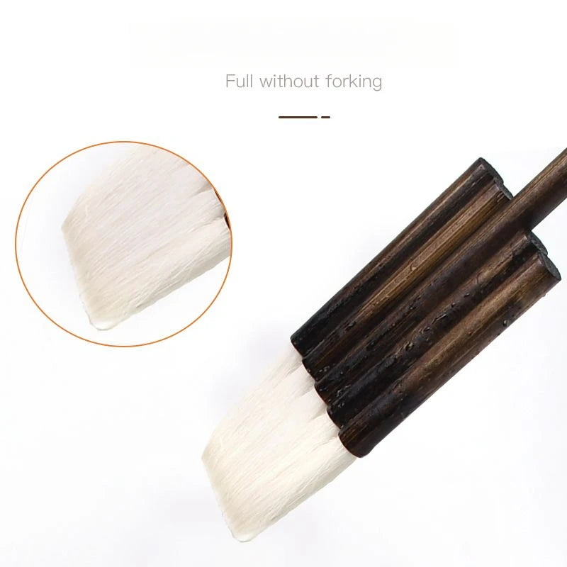 High Quality 1PC 2018F Goat Hair Bamboo Handle Art Supplies Watercolor Artist Brush