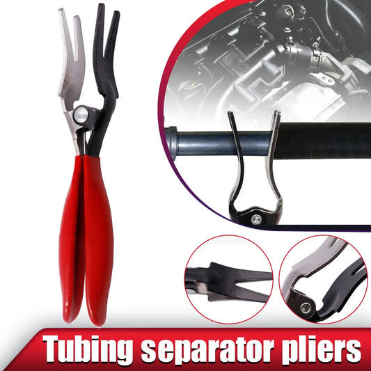 Automobile Oil Hose Pipe Buckle Removal Tool Oil Pipe Separation Clamp Joint Tightening Pliers Fuel Filter Automotive Pipe Tool