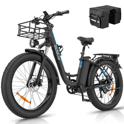 Ridstar MN-26 Electric Bike 26 Inch Fat Tire Off Road Ebike bike  48V 20AH Powerful Mountain Electric Bicycle For Adults Cycling