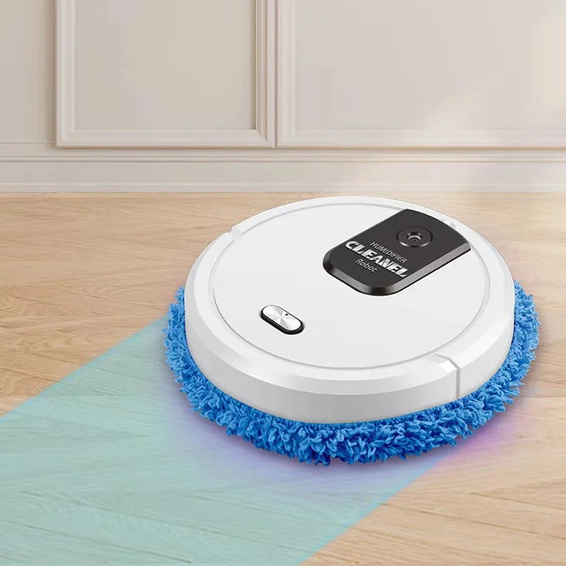 1500 mAh Mopping with Sprayer Machine Smart Home Floor Sweeping Automatic Electric Floor Mops Floor Steam Cleaner Robot