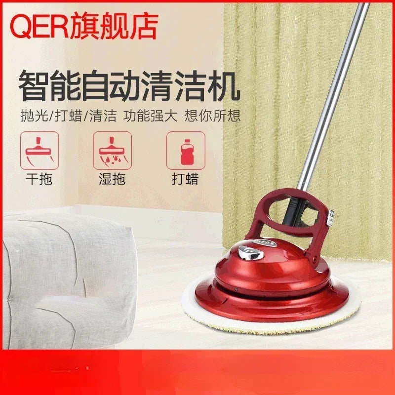 QER automatic cleaning machine household wireless mop electric cleaning machine wipes floor tiles glass roof waxing artifact