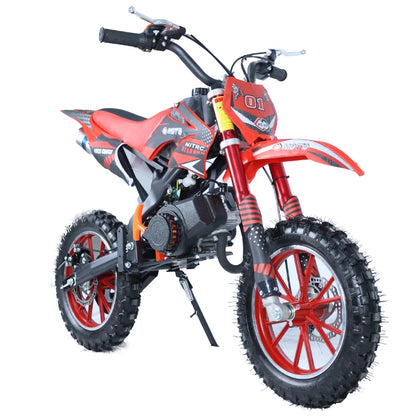 49cc gas power automatic 2 stroke EPA CE kids dirt bike motorcycle mini moto pit bike