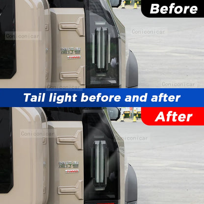 For CHERY JETOUR T2 2024 Car Exterior Headlight Anti-scratch Front Lamp Tint TPU Protective Cover Film Accessories Sticker