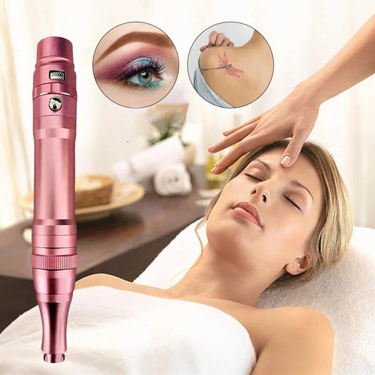 Professional Micropigmentation Eyebrow Tattoo Machine  Microblading Pen Wireles Electric Permanent Makeup Machine