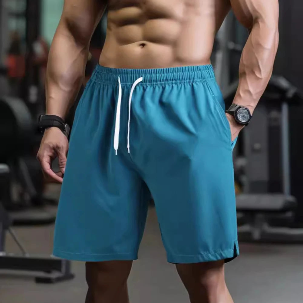 Pants Shorts Fitness Gym Wear Light Weight Men Quick-drying Running Squat Short Pants Shorts Thin Comfy Fashion