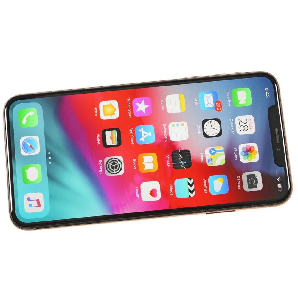 Original Unlocked Apple iPhone XS Max 4G LTE Mobile Phone 5.8" 4GB RAM 64GB/256GB ROM 12MP+7MP CellPhone Hexa-Core Smartphone