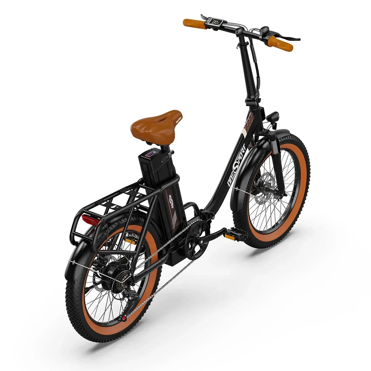 ONESPORT OT16-2 EU Standard 250W Electric City Bike 20 Inch Folding E-Bike 48V 17Ah Removable Battery 25km/h Disc Brake