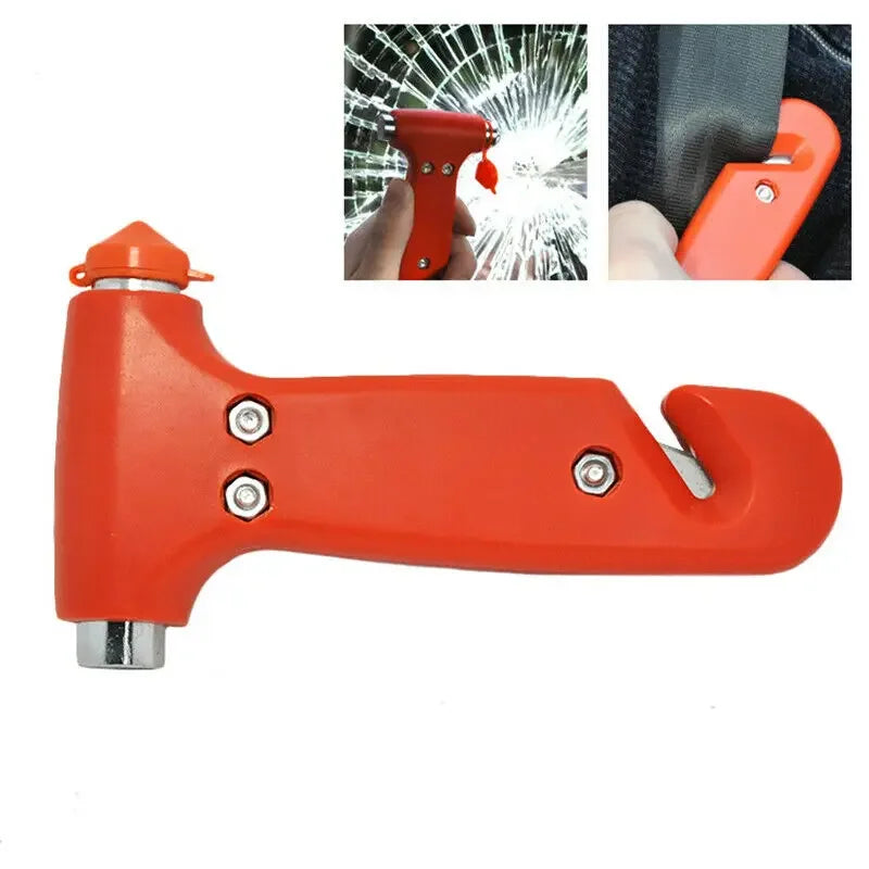 Automotive Safety Hammer Multi-Function Rescue Cutting for Seat Belts Metal Emergency Escape Car Glass Window Break