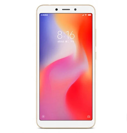 Xiaomi Redmi 6 Smartphone  googleplay Mobile Phone 5.45" Full Screen AI Face ing used phone