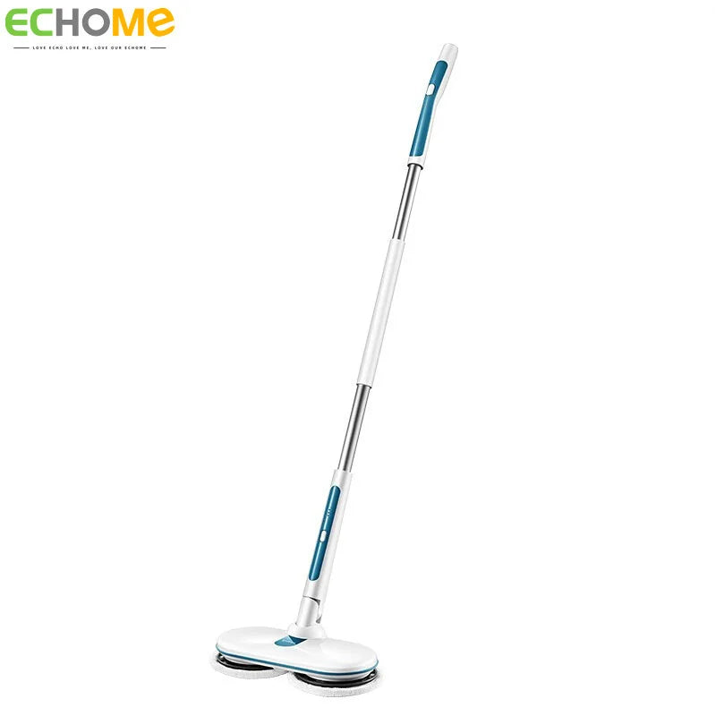 ECHOME Cordless Electric Floor Mops Handheld Cleaner Removable Mopping and Sweeping Mop Floor Cleaning Machine Household Cleaner