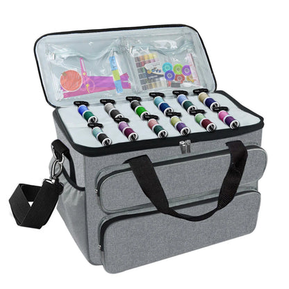 Sewing Machine Case Padded Storage Cover Carrying Case With Pockets And Handles Portable Tote Bag For Sewing Machines