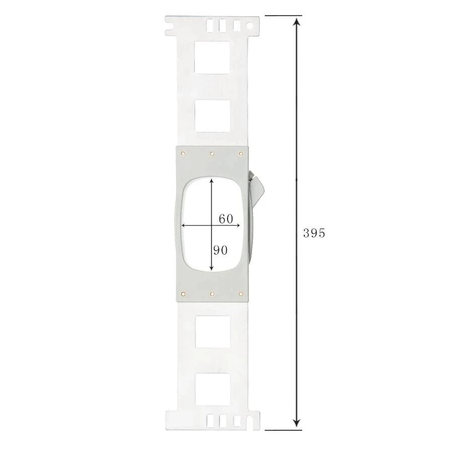 395MM Succession Embroidery Rectangle Set Frame Embroidery Hoops Plastic Cross Stitch Hoop Sewing Machine Parts Accessories