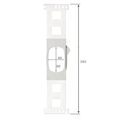 395MM Succession Embroidery Rectangle Set Frame Embroidery Hoops Plastic Cross Stitch Hoop Sewing Machine Parts Accessories