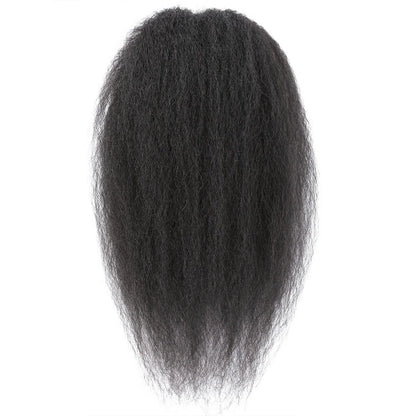 Afro Yaki Straight Drawstring Ponytail Human Hair Brazilian Clip In Hair Extensions 10-30 Inch Remy Kinky Straight Ponytail Hair