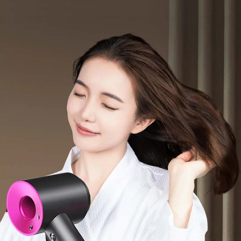 Electric Hair Dryer High-Speed Powerful Home Low Noise Quick Negative Ionic Blow Dryer Hot Cold Wind Salon Hair Styler Tool