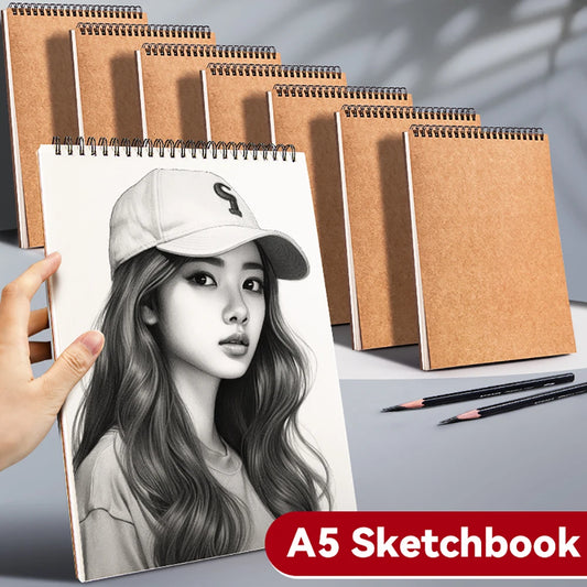 Professional Sketchbook Thick Drawing Paper 32k Artist Graffiti Painting Notebooks For Students Art Supplies Spiral Notebook A5