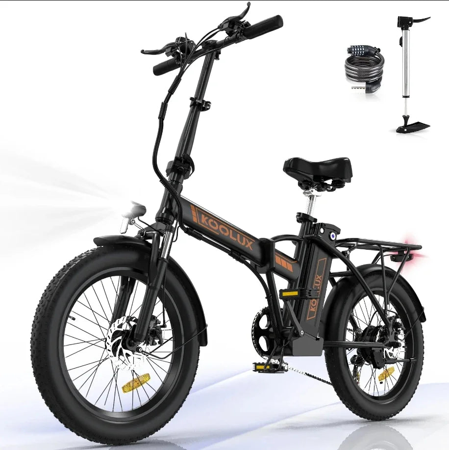 EU STOCK Foldable Electric Bike 250W Motor 36V 11.2AH Lithium Battery 25KM/H,Dual disc brake 20"3.0 Tire Adult Electric Bicycles