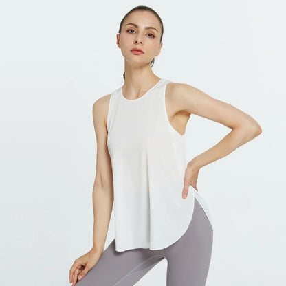 Crop Top Women Sport Gym Fitness Tank Summer Yoga Wear Vest Quick Dry Breathable Run Workout Sleeveless Shirt Outfit for Woman