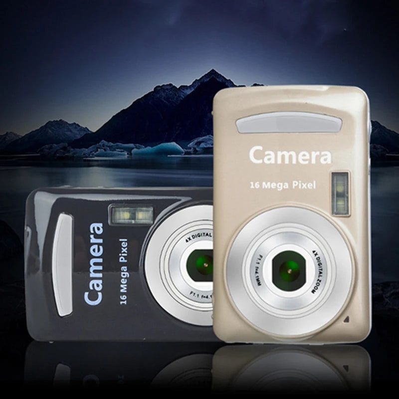 Digital Camera,Portable Cameras 16 Million HD Pixel Compact Home Digital Camera For Kids Teens Seniors