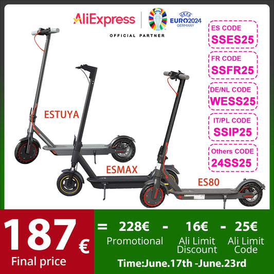 JUICEASE Electric Scooter 1000W/350W Powerful Motor 7.5/14.5AH Battery Folding Escooter 8.5/10 Inch Anti-Skip Tire for Adults