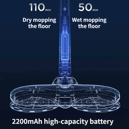 ECHOME Wireless Electric Mop Handheld Household Cleaner Mopping and Sweeping Floor Cleaning Machine Cleaner Cordless Powerful