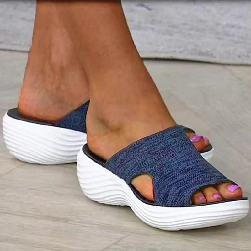 Woman Sandals Shoes Summer Party Shoes Woman Non-Slip Sandals For Women Casual Women Shoe Slip On Female Women Slippers Footwear