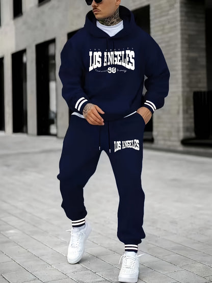 Los Angeles 98 Hoodie & Jogger Pants Set - Warm, Cozy, and Stylish - Perfect for Casual Outings