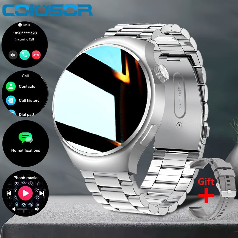 2024 Men Smart Watch Big Screen Custom Dial Answer Call Fitness Tracker  Sport Smartwatch for Men