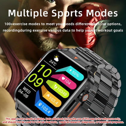 SENBONO Smartwatch with Wireless Calling - Waterproof, Fitness Tracker with Sleep Monitor, Step & Calorie Counter, Music Control - Ideal for Outdoor Sports & Gifts